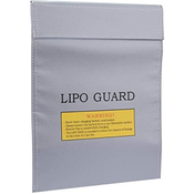 Ognjevarna vrečka LiPo Guard | Ognjevarna steklena vlakna | Za baterije in dokumente, 23x18cm
