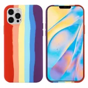 Apple iPhone 13 Mini Silicone Case Rainbow