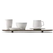 SERAX Nido pladenj, oreh, dolžina: 240 mm, širina: 120 mm (2 kos)