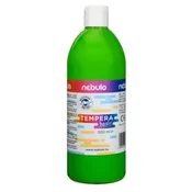 Nebulo: Svetlo zelena tekoča tempera barvica 500ml v steklenički