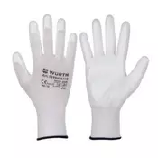 RUKAVICAWURTHWHITE PU 10