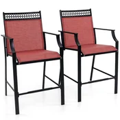 COSTWAY Set vrtnih stolov 2 kosa, (5000007076)