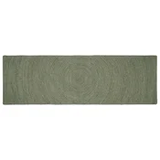 Tepisi za podrucja Maslinastozelena 80 x 300 cm Juta