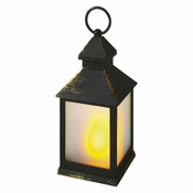 EMOS LED dekoracija svijeca (lanterna), crna, 24 cm, 3x AAA, unutarnja, vintage, 6 komada