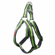 Siva odsevna oprsnica iz neoprena 47-68 cm/25 mm, XL