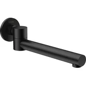Foldable bathtub spout - round