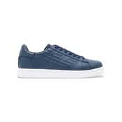 EA7 unisex. 7X000331_AF10848 Trenirke Classic Cc navy (40), Usnje, Ravna stran, Čipke, Priložnostno, Mornarica