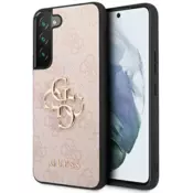 Guess zaščitni ovitek Big Metal Logo 4G Pink Hard Case, Samsung Galaxy S23