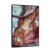 Canvas Slika na platnu Ahat, Sa ramom, 40 x 60 cm, Crni