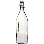 Bormioli Rocco steklenica za alkohol 1,0 l štirioglata 4 stranice Swing (20 kos)