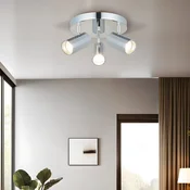 Opviq Luster Oktano-51-23, O6, 12cm, IP20 Srebrne boje
