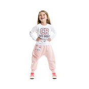 mshb&g Hip-Hop Girls Pink Sweatpants+T-Shirt