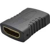 HDMI vmesni reduktor 2x vtičnica, črn