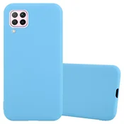 Cadorabo Cadorabo Case, združljiv s Huawei v Candy Blue - Zaščitni pokrov, narejen iz fleksibilnega silikona TPU, (20571456)