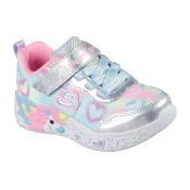 Skechers Patike za devojcice S Lights-Unicorn Charmer-Lil, 303064N-SMLT, Srebrne