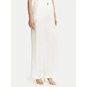 Marella Hlače iz tkanine Idoneo 2613131082 Bela Wide Leg