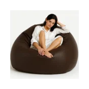 Bean bag big ball temno rjava EMI