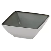 FRILICH Raiser porcelanasta skleda, turkizna, ‘23 x 23’