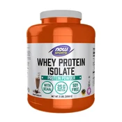NOW Foods – Whey Protein Isolate, čokolada, 2268 g