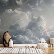 shumee Foto tapeta - Astral Peace: Zvezde raztresene po nežnih oblakih
