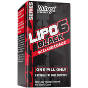 NUTREX Lipo 6 Black Ultra Concentrate 60 kaps bez okusa
