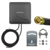 Qoltec 4G LTE dvojna MIMO ojačevalna antena | 35 dBi | 50 W | 2x SMA moški