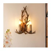 Brilagi - Zidno svetlo DEER 2xE14/10W/230V rogovi