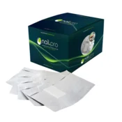 Aluminijasti ovitki za nohte z blazinicami RickiParodi, 100 kom