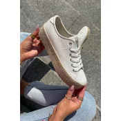 Womens Platform Sneakers With Weaving Lee Cooper