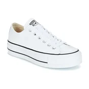 Converse CHUCK TAYLOR ALL STAR LIFT CLEAN OX LEATHER Bela