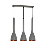 Luster na sajli ALUMI 3xE27/60W/230V
