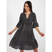 Dress-D73771M30214H-black