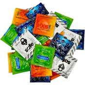 Komplet desenzibilizirajočih kondomov – Endurance Pack (28 kosov)