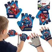 MARVEL COMICS MARVEL Avengers Otroške zaščitne rokavice za kolesa in skuterje, zapenjanje z sprijemalni trak, za dečke