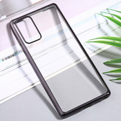 Ovitek za Samsung S20 | Črna krom barva, prozoren