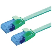 VALUE Value 21992044 RJ45 omrežni kabel\, Patch kabel CAT 6a U/UTP 1.50 m zelena 1 kos, (20630694)