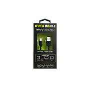 MM kabel USB 2.0 Type-C, 1m, crni