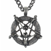 Ogrlica z obeskom Pentagram - PSY646