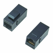DATACOM Povezovalna plošča UTP 2 x RJ45 (8p8c) Cat5e, ravna, plastična