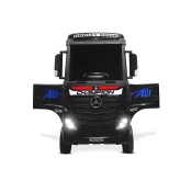 Otroški tovornjak Mercedes Actros 4x4 2x12V Črna men