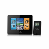 Greenblue GB526, Crno, Termometar za vanjske prostore, Termometar, Higrometar, Termometar, -20 - 95%, -20 - 95%