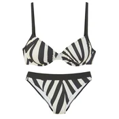 FRENCH CONNECTION Bikini črna/bela