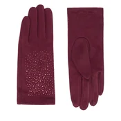 Rokavice Nine West CEO-NW-W6-001-AW26K Bordo rdeča