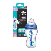 TOMMEE TIPPEE Flašica za decake Sentinel Advance, 340ml, Plava
