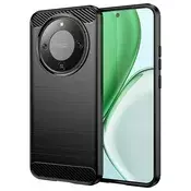 TPU gel ovitek Brushed Carbon za Honor Magic8 Lite - črn