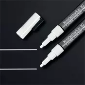 Marker s tekućim kredom, konusna vrhica, 1-2 mm SIGEL, bijeli BA178