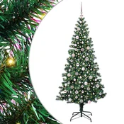 Umjetno predsvijetljeno božicno drvce Zelena 210 cm PVC i metal