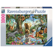 Ravensburger sestavljanka pustolovščin v džungli, 1000 kosov