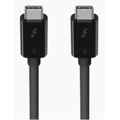 Belkin Thunderbolt 3-Kabel USB-C 40Gb/s 100W 0,8m F2CD084bt0.8MBK