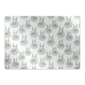 Decormat Podloga za stol Sketched rabbits 120x90 cm 15 cm